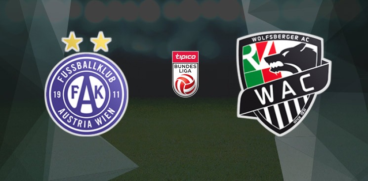 FK Austria Wien - Wolfsberger AC 3 - 5: Wolfsberger AC Galibiyeti Aldı!