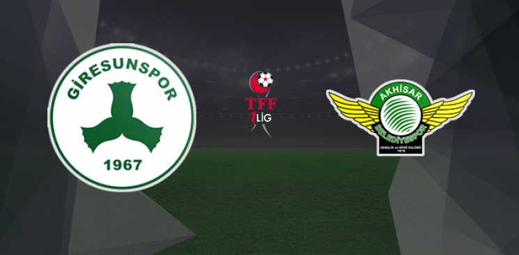 Giresunspor - Akhisar Belediye 3 - 0: Giresunspor Galibiyeti Aldı!