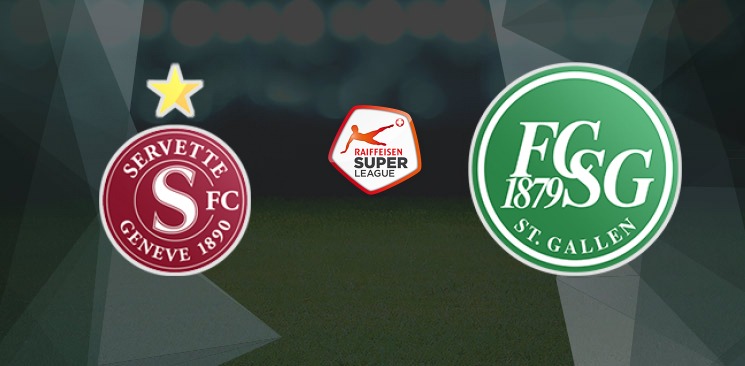 Servette FC - FC ST. Gallen 1 - 2: 3 Puan Alan Taraf FC ST. Gallen!